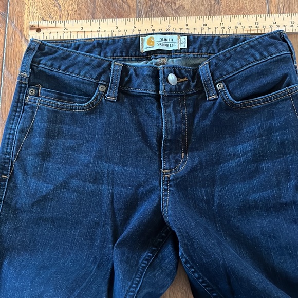 Carhartt Layton Slim Fit Skinny Leg Jeans 6 Regular - Picture 8 of 14